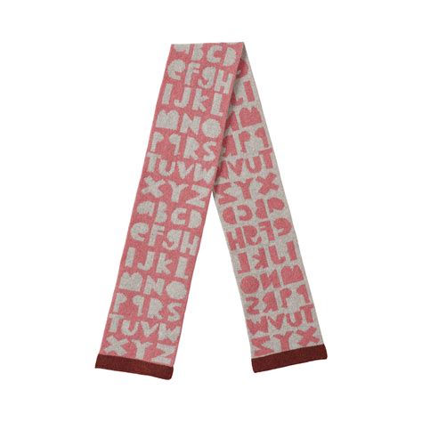 alphabet scarf products for sale 